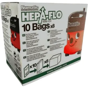 80 Genuine Henry Bags NVM-1CH Hepaflo 907075 / 604015