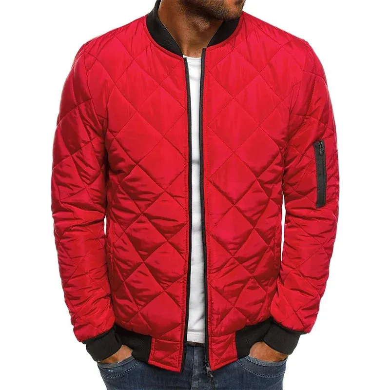Ambrogio™ | Premium Casual Spring Jacket with Diamond Design