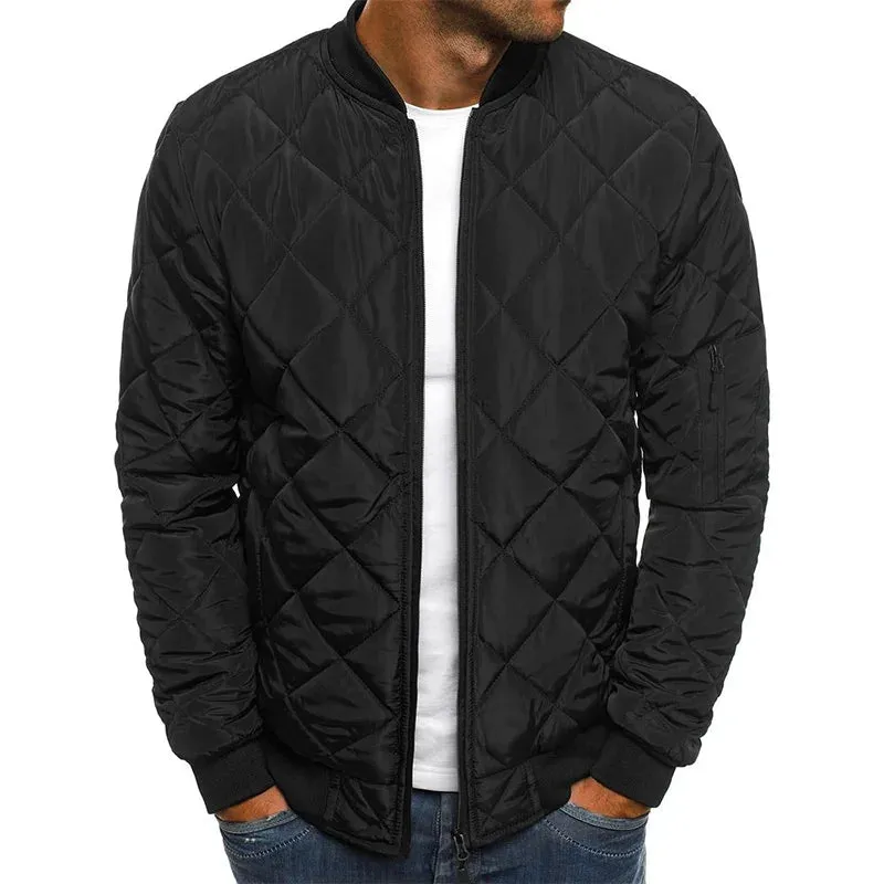 Ambrogio™ | Premium Casual Spring Jacket with Diamond Design