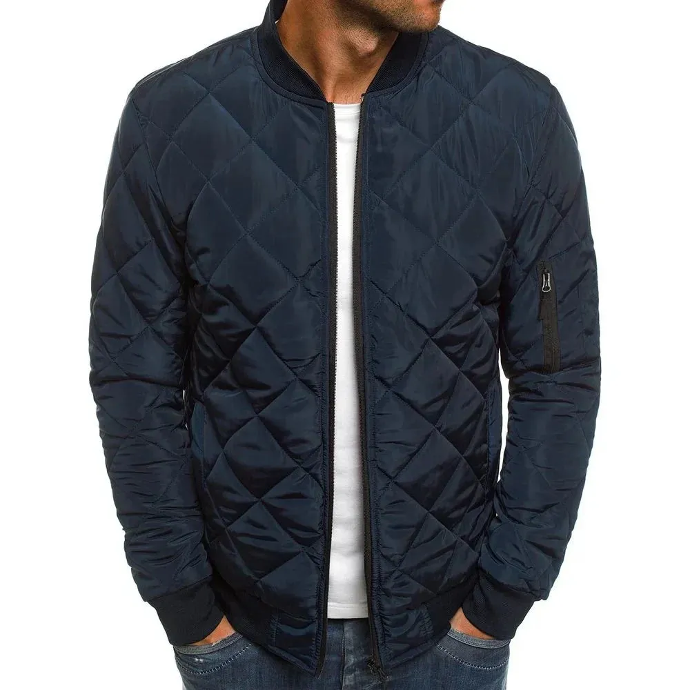Ambrogio™ | Premium Casual Spring Jacket with Diamond Design