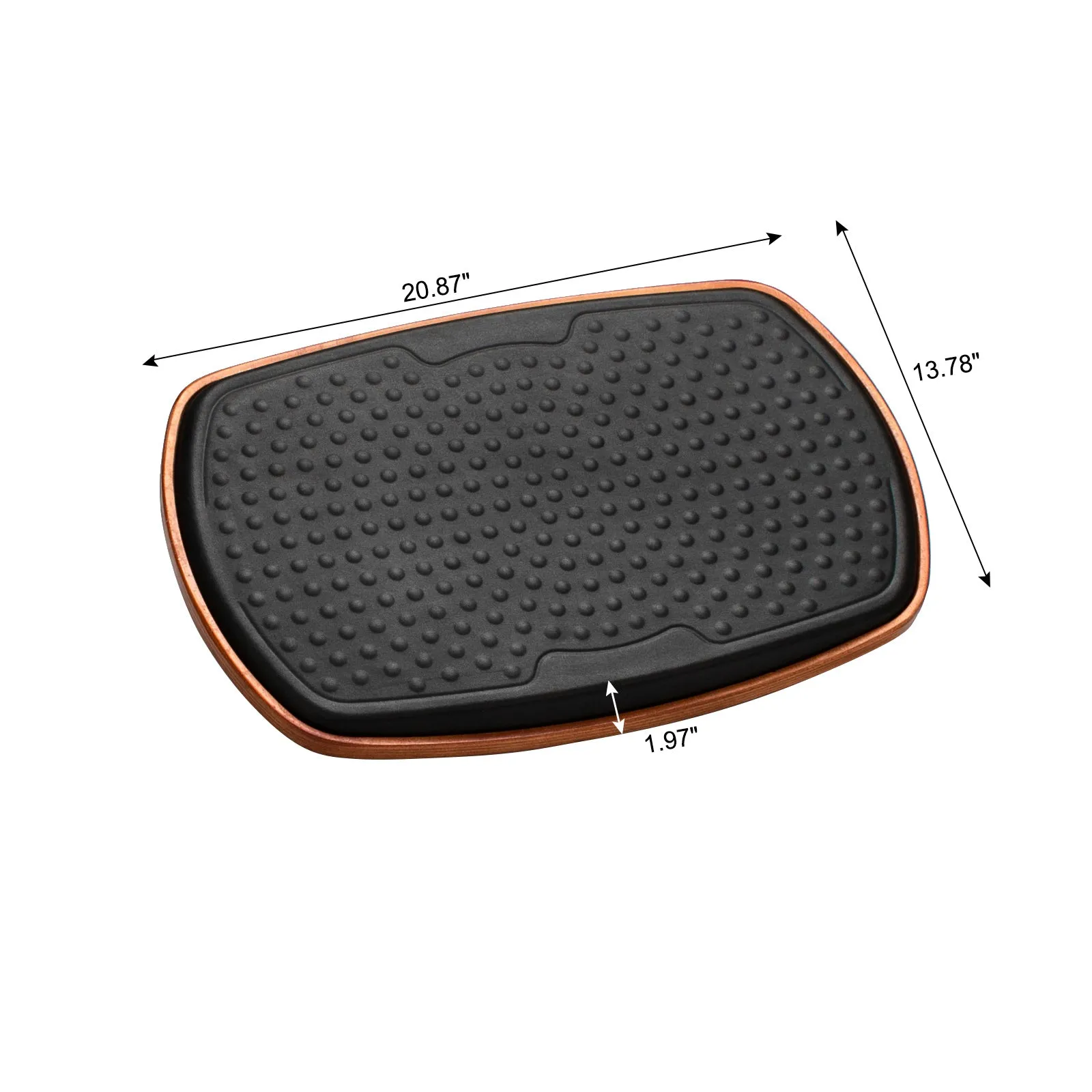 Anti Fatigue Bar Balance Board with Ergonomic Design