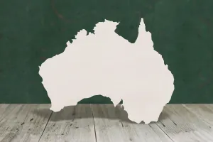 Australia wooden craft blank - plywood