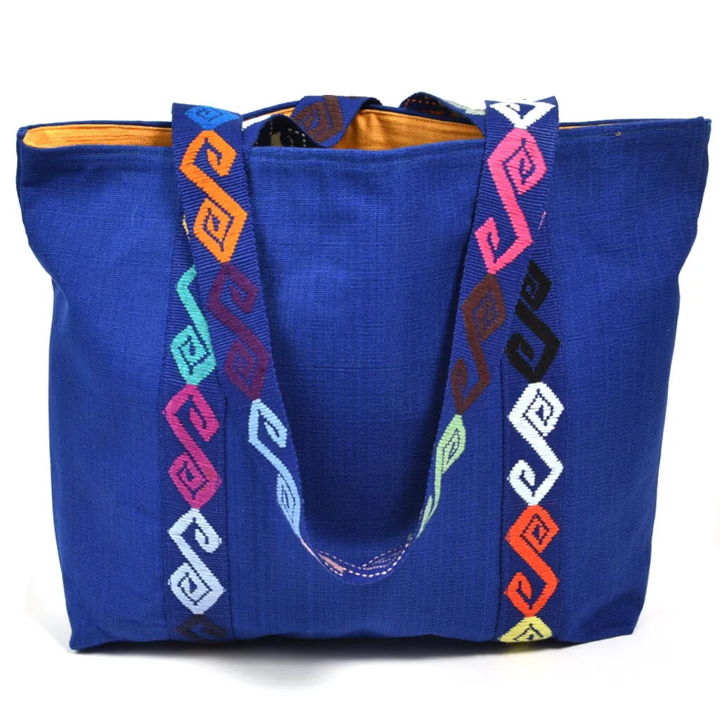 Backstrap Basics Tote | Cobalt Blue C
