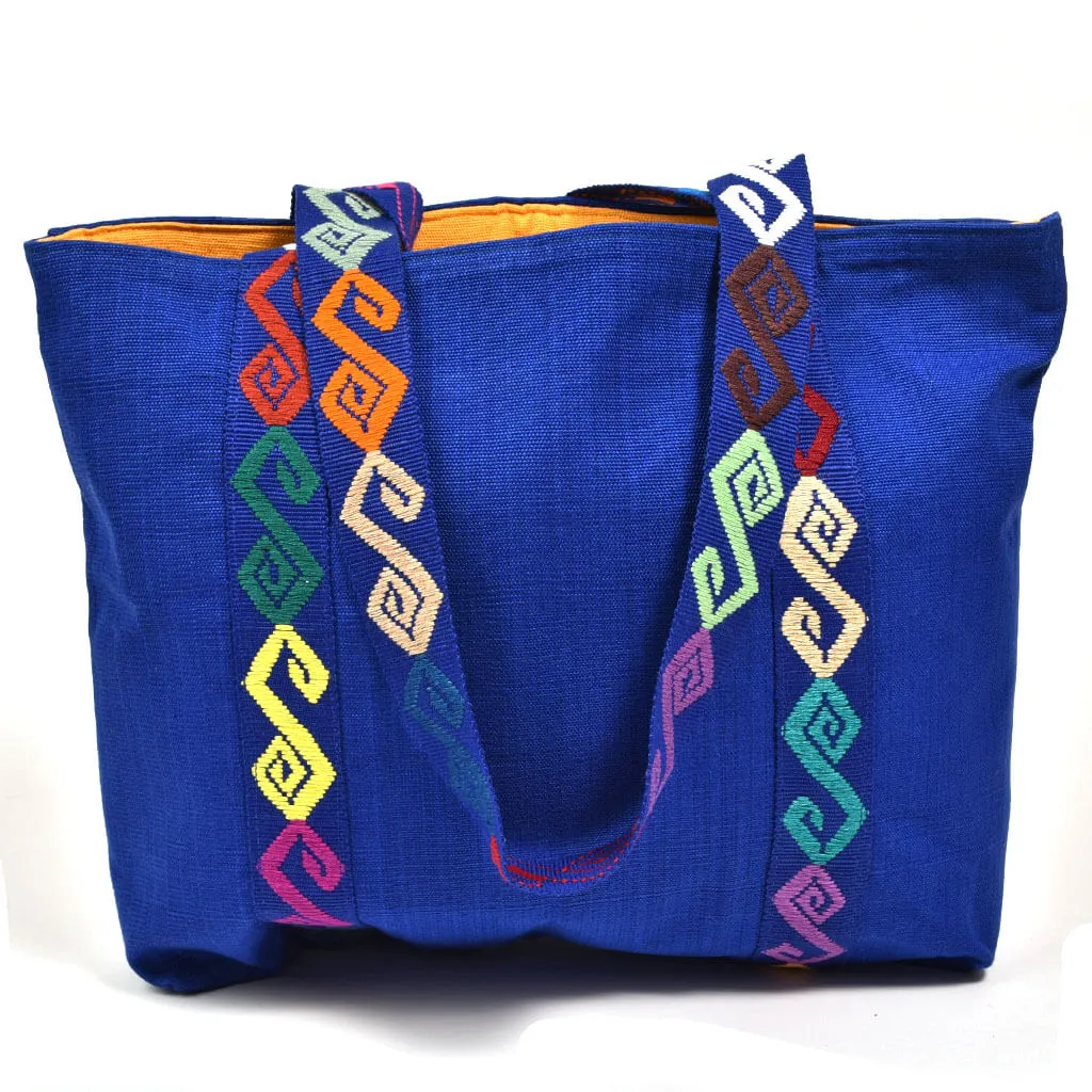 Backstrap Basics Tote | Cobalt Blue C