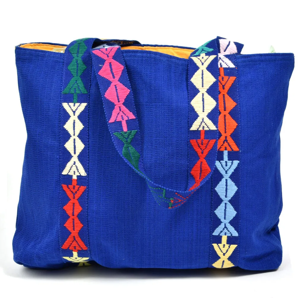 Backstrap Basics Tote | Cobalt Blue D