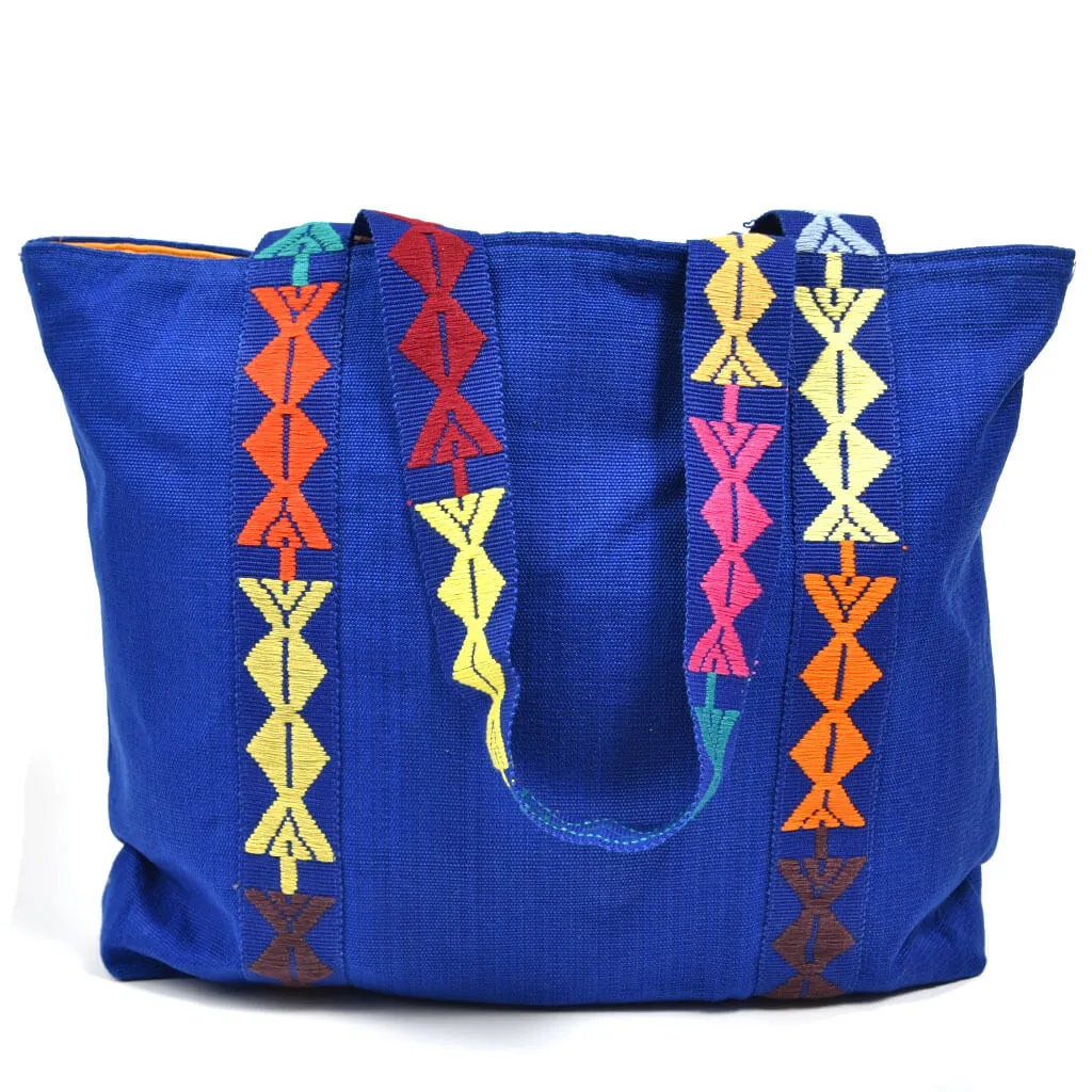 Backstrap Basics Tote | Cobalt Blue D