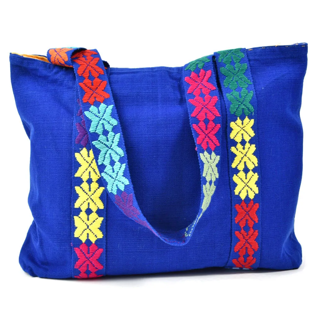 Backstrap Basics Tote | Cobalt Blue E