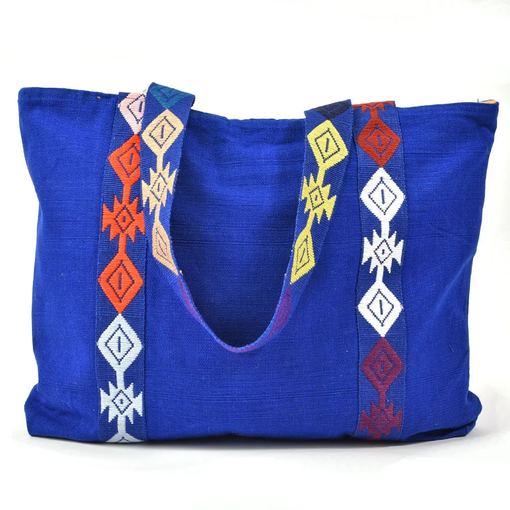 Backstrap Basics Tote | Cobalt Blue F