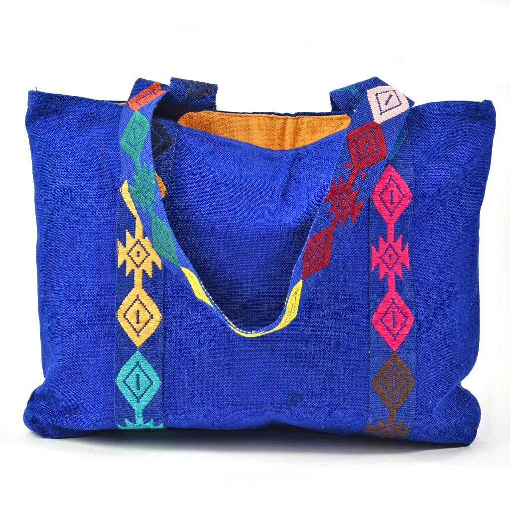 Backstrap Basics Tote | Cobalt Blue F