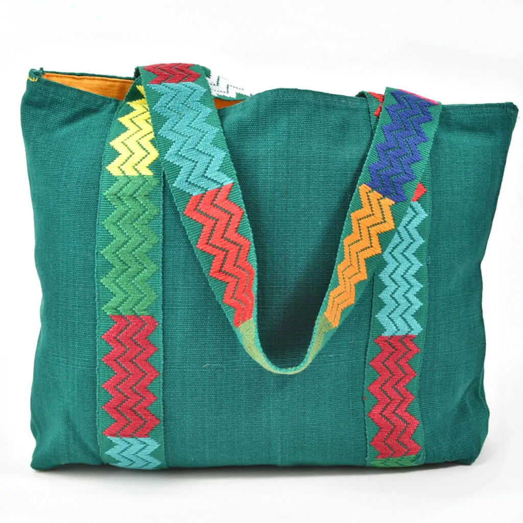 Backstrap Basics Tote | Green B