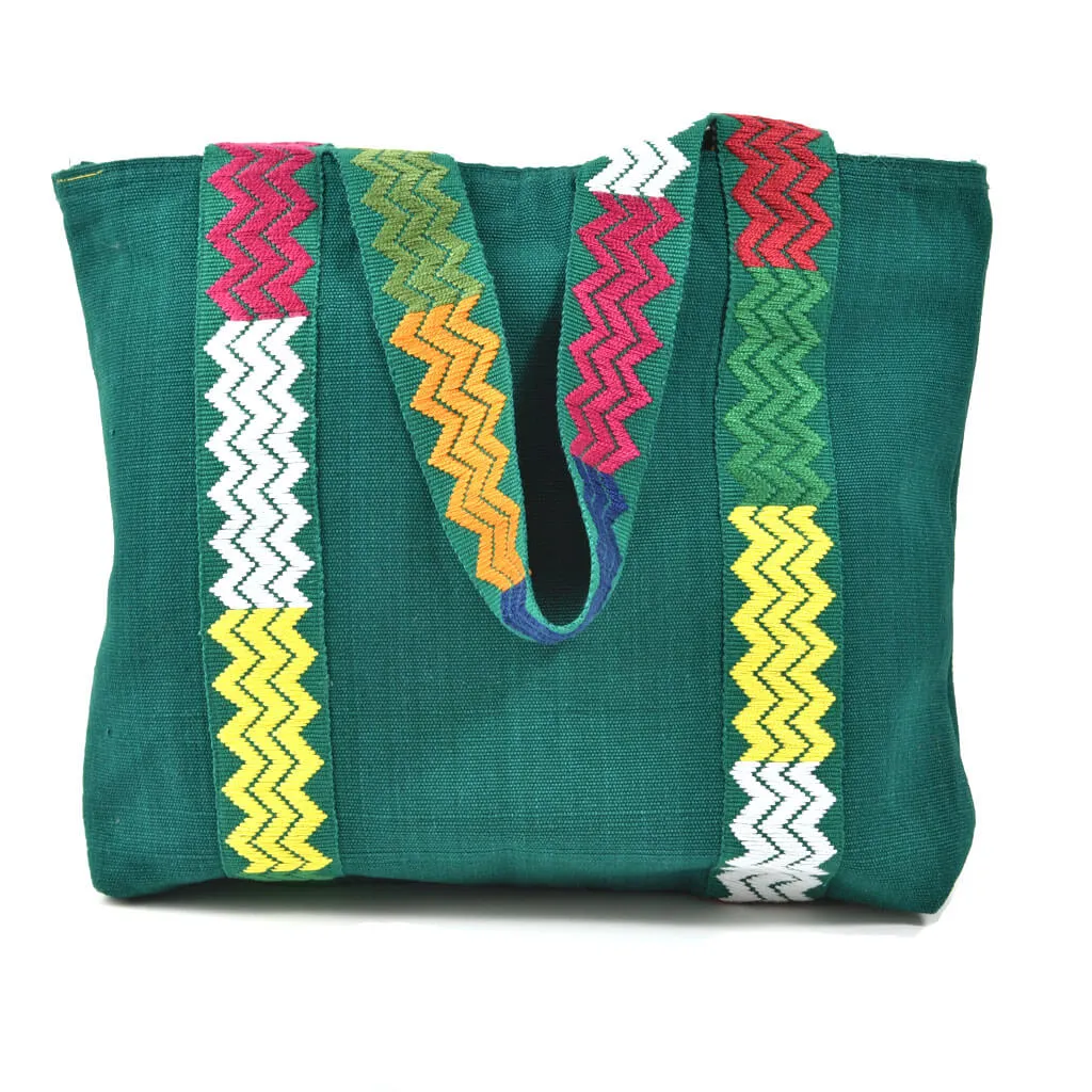 Backstrap Basics Tote | Green B