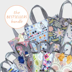 Bestsellers Bundle | Reusable Gift Bag   QR Greeting Card Set | 15 Medium Bags