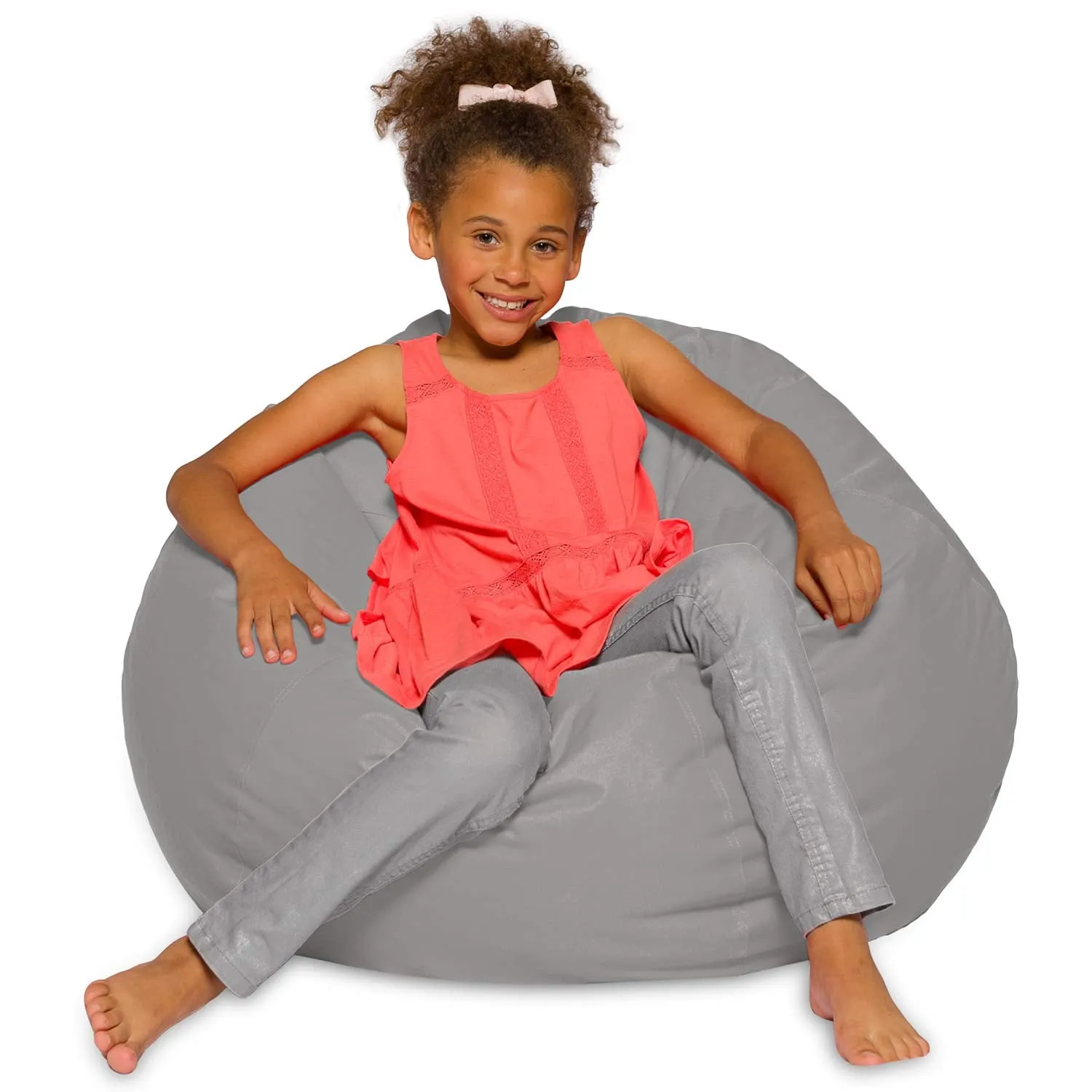 Big Comfy Bean Bag Chair: Posh Beanbag Chairs with Removable