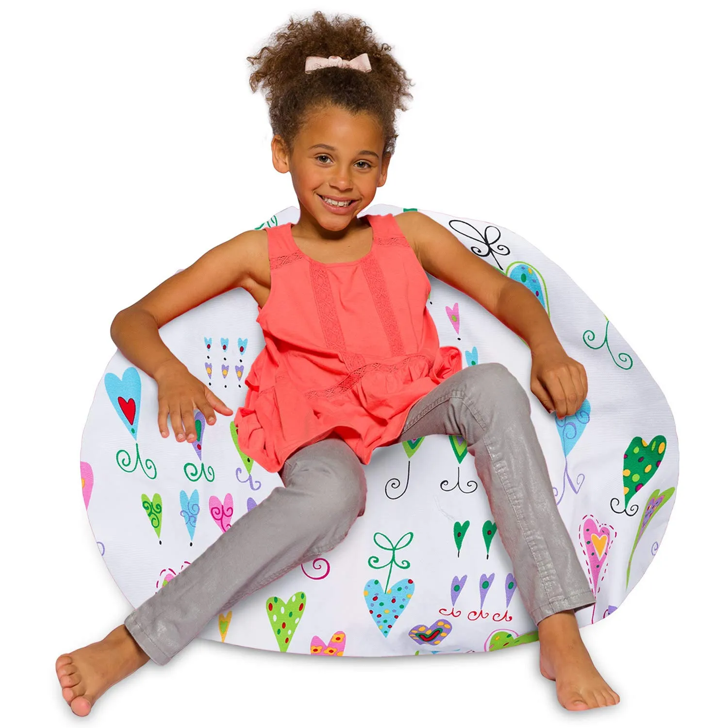 Big Comfy Bean Bag Chair: Posh Beanbag Chairs with Removable
