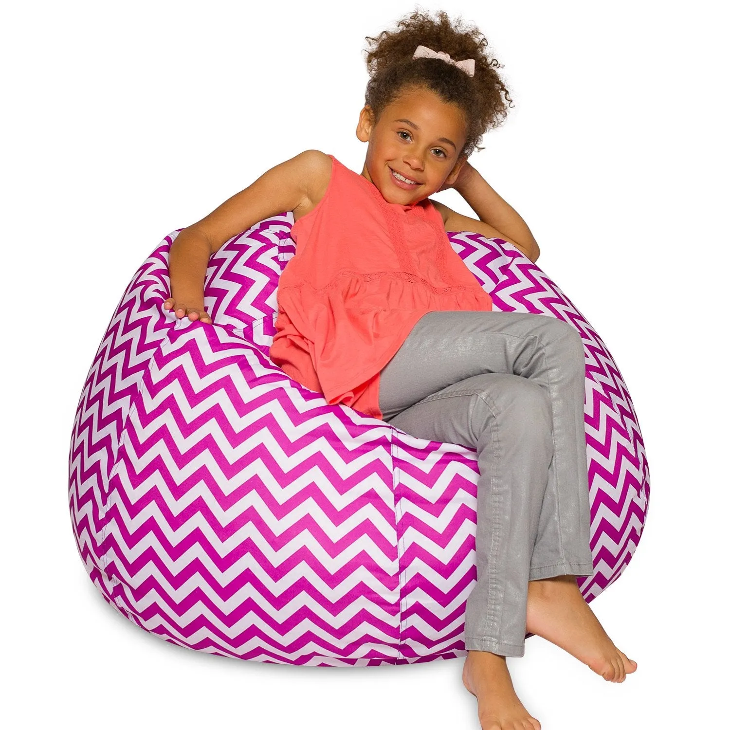 Big Comfy Bean Bag Chair: Posh Beanbag Chairs with Removable