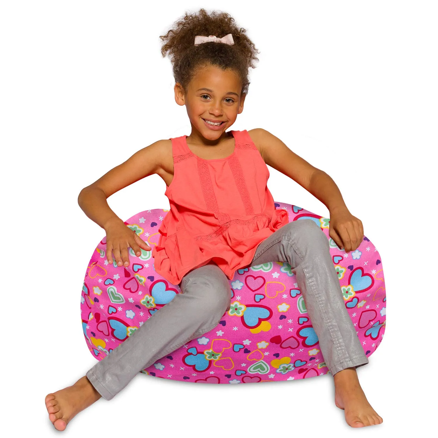 Big Comfy Bean Bag Chair: Posh Beanbag Chairs with Removable