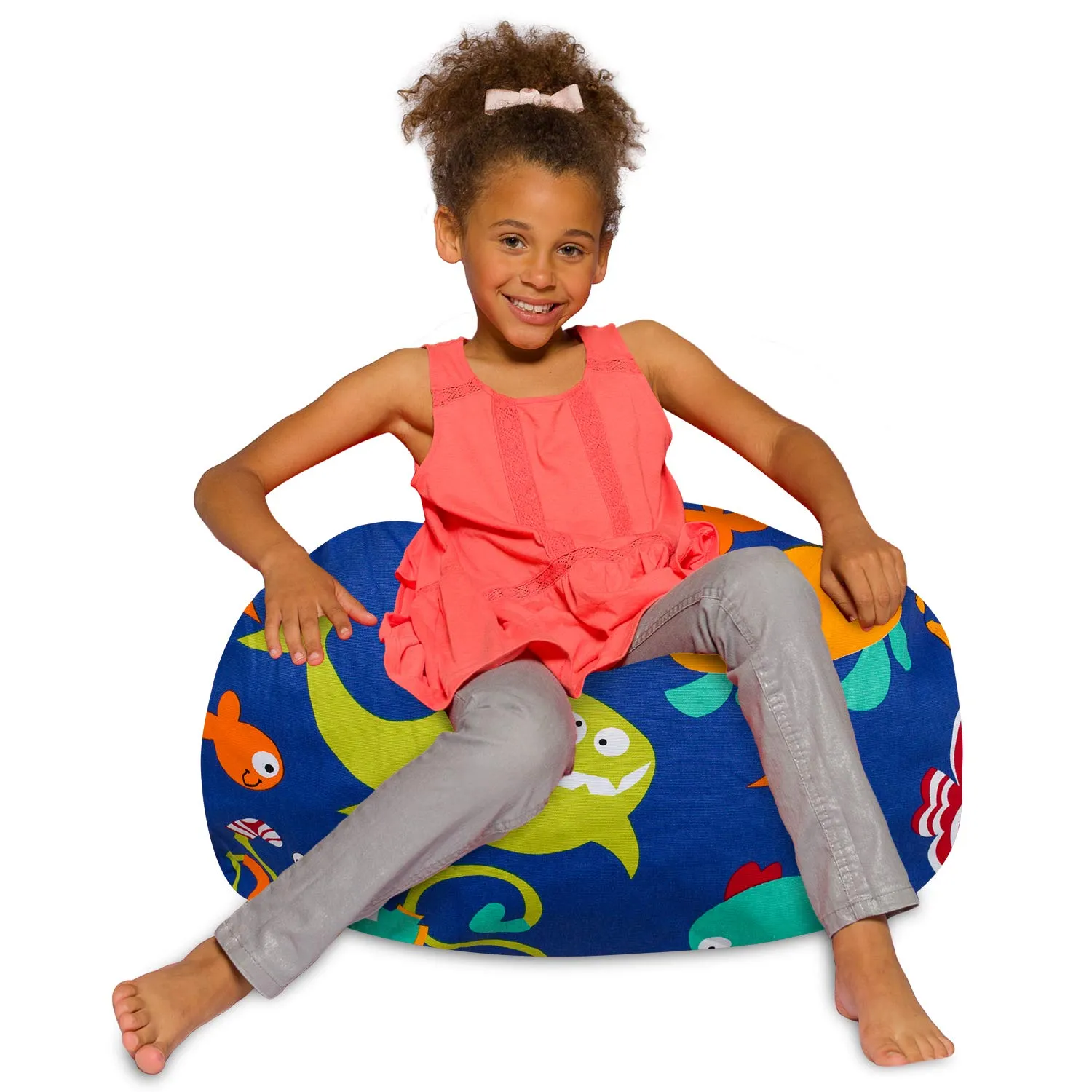 Big Comfy Bean Bag Chair: Posh Beanbag Chairs with Removable