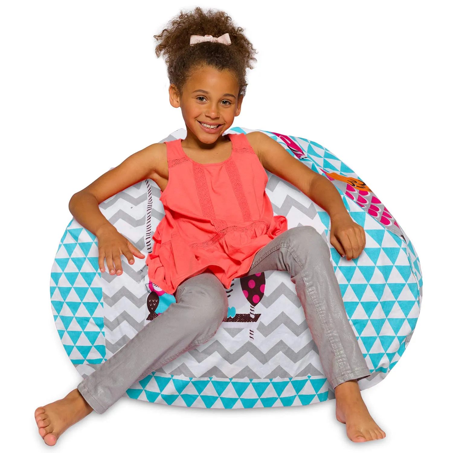 Big Comfy Bean Bag Chair: Posh Beanbag Chairs with Removable