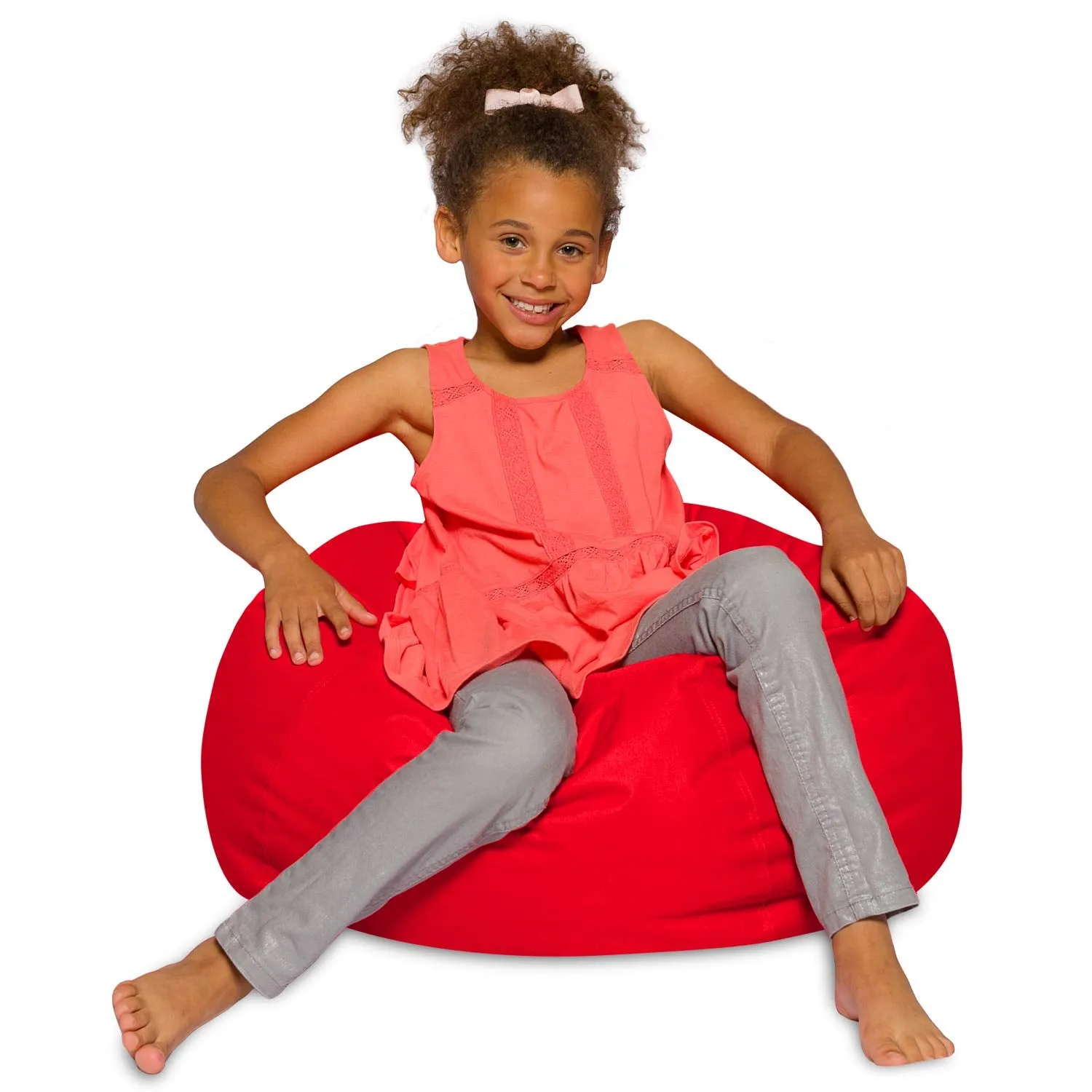 Big Comfy Bean Bag Chair: Posh Beanbag Chairs with Removable