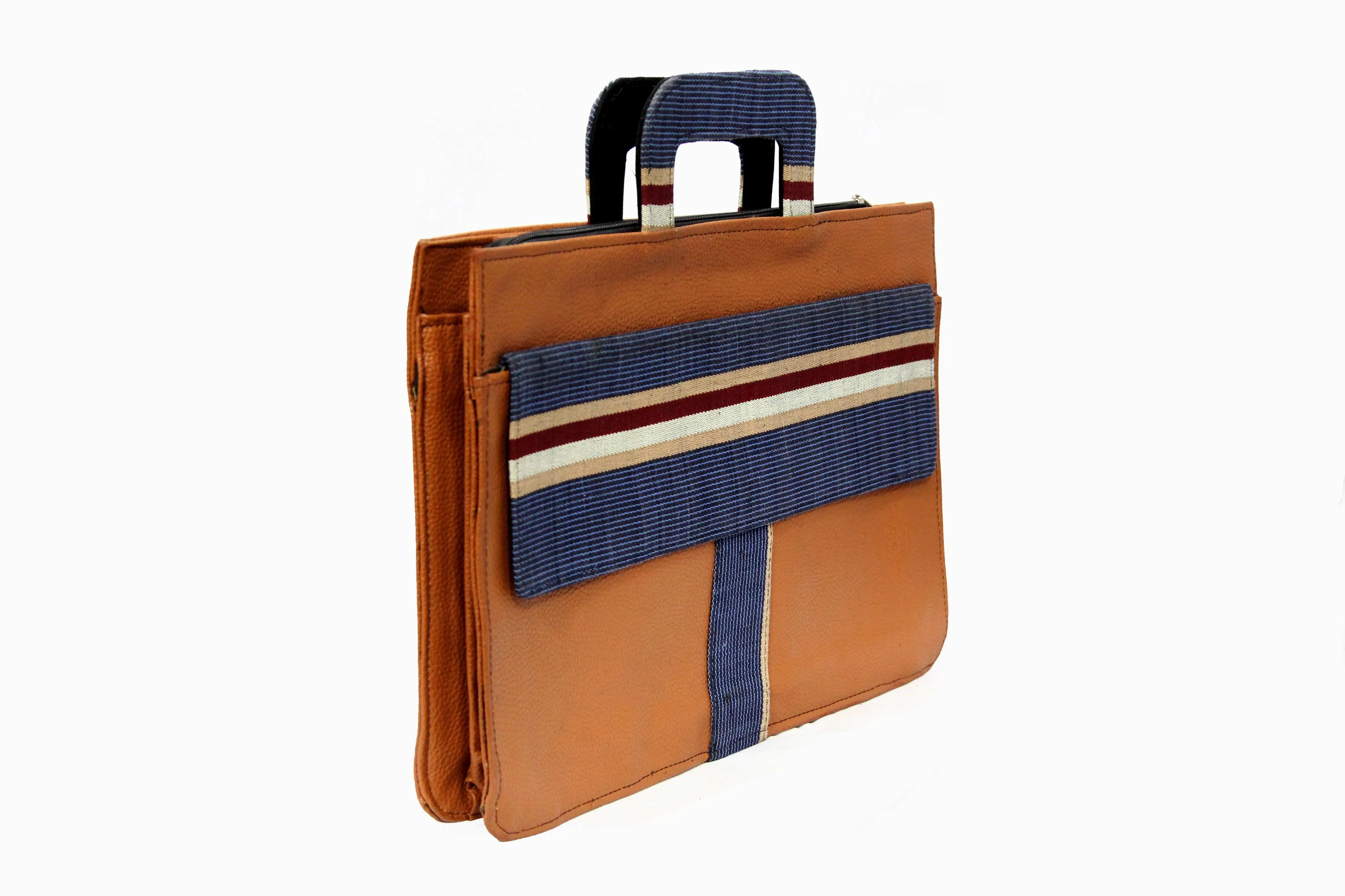 Bluebar Laptop Aso Oke Bag