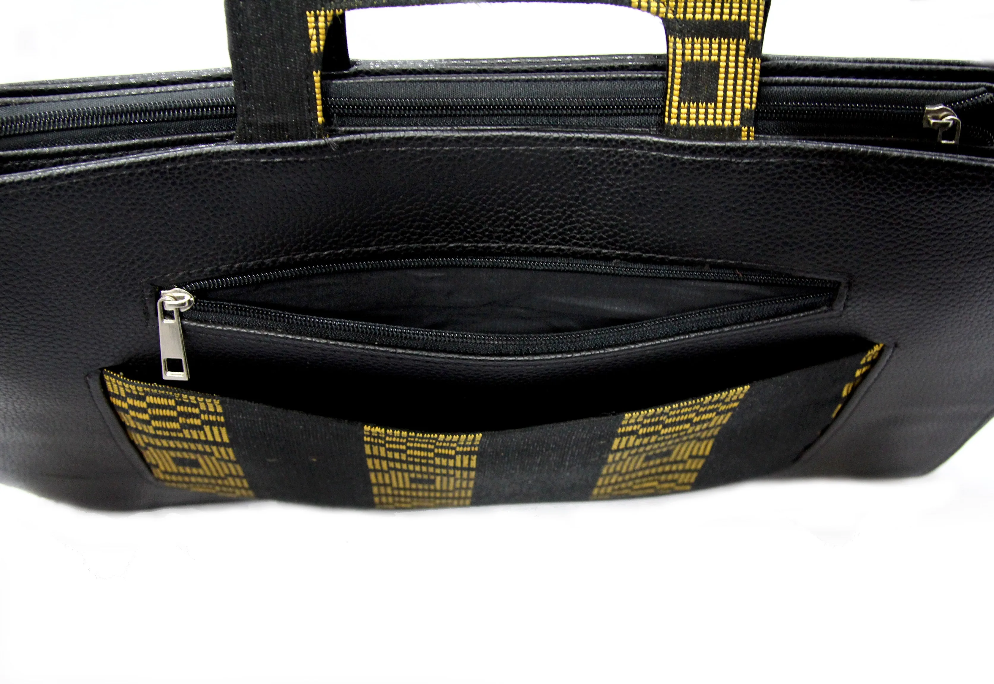 Bluebar Laptop Aso Oke Bag