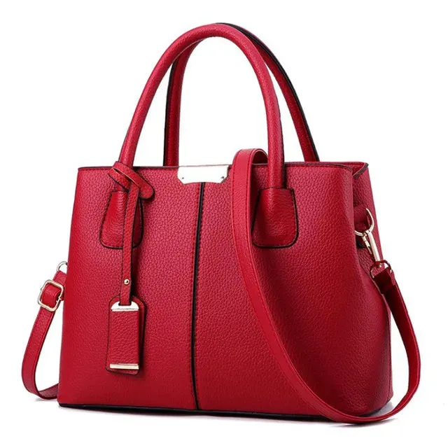 Boutique Fashion Bags for Women Faux Leather Handbags Luxury Hand Bag Purse Fashion Shoulder Bags