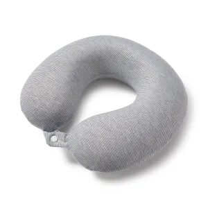 Bucky Memory Foam Neck Pillow - Gray Stripe