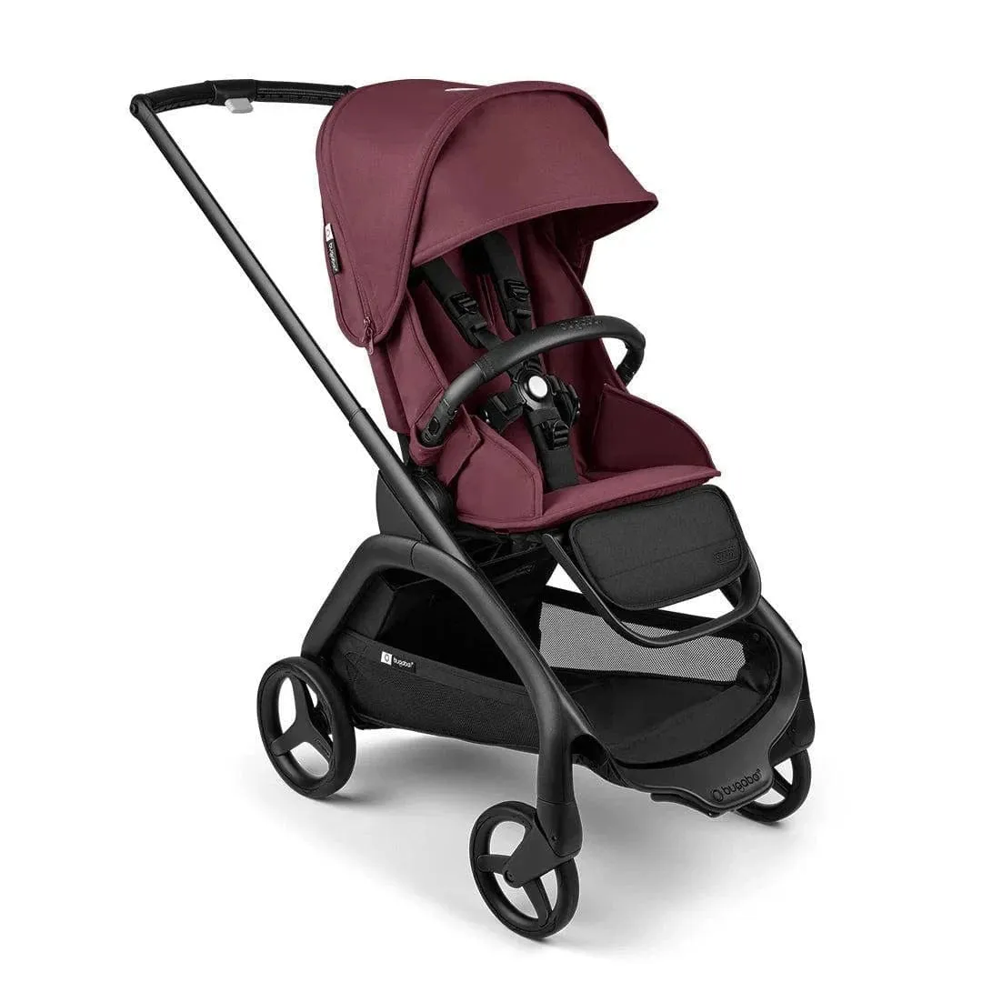 Bugaboo Dragonfly Stroller - Black/Cherry Red/Cherry Red
