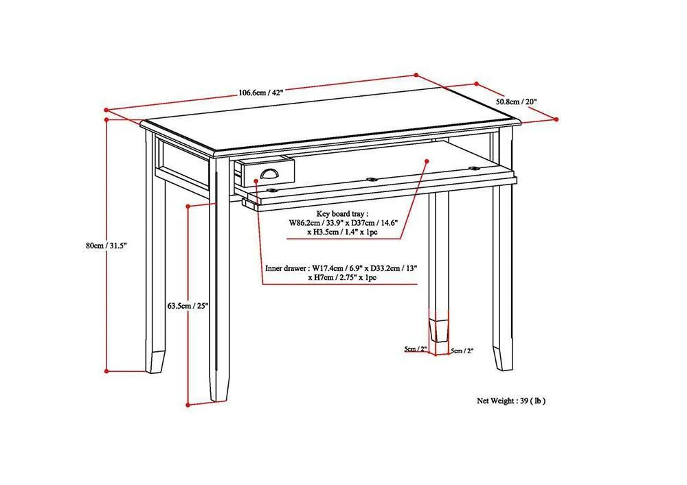 Burlington Desk
