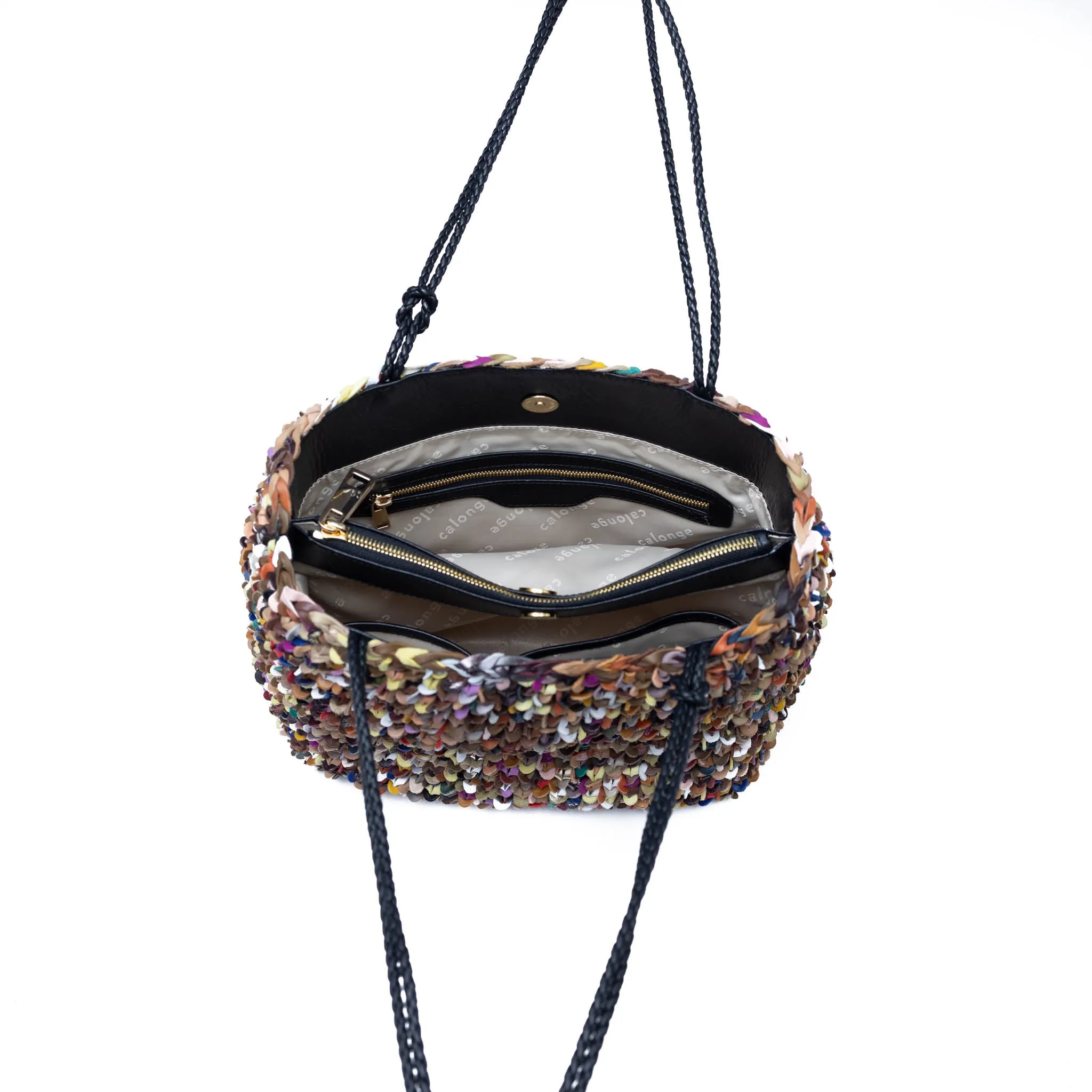 CA EK 3 - SHOULDER BAG - BLACK MULTI