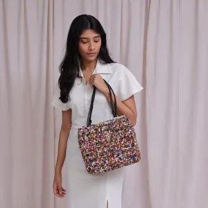 CA EK 3 - SHOULDER BAG - BLACK MULTI