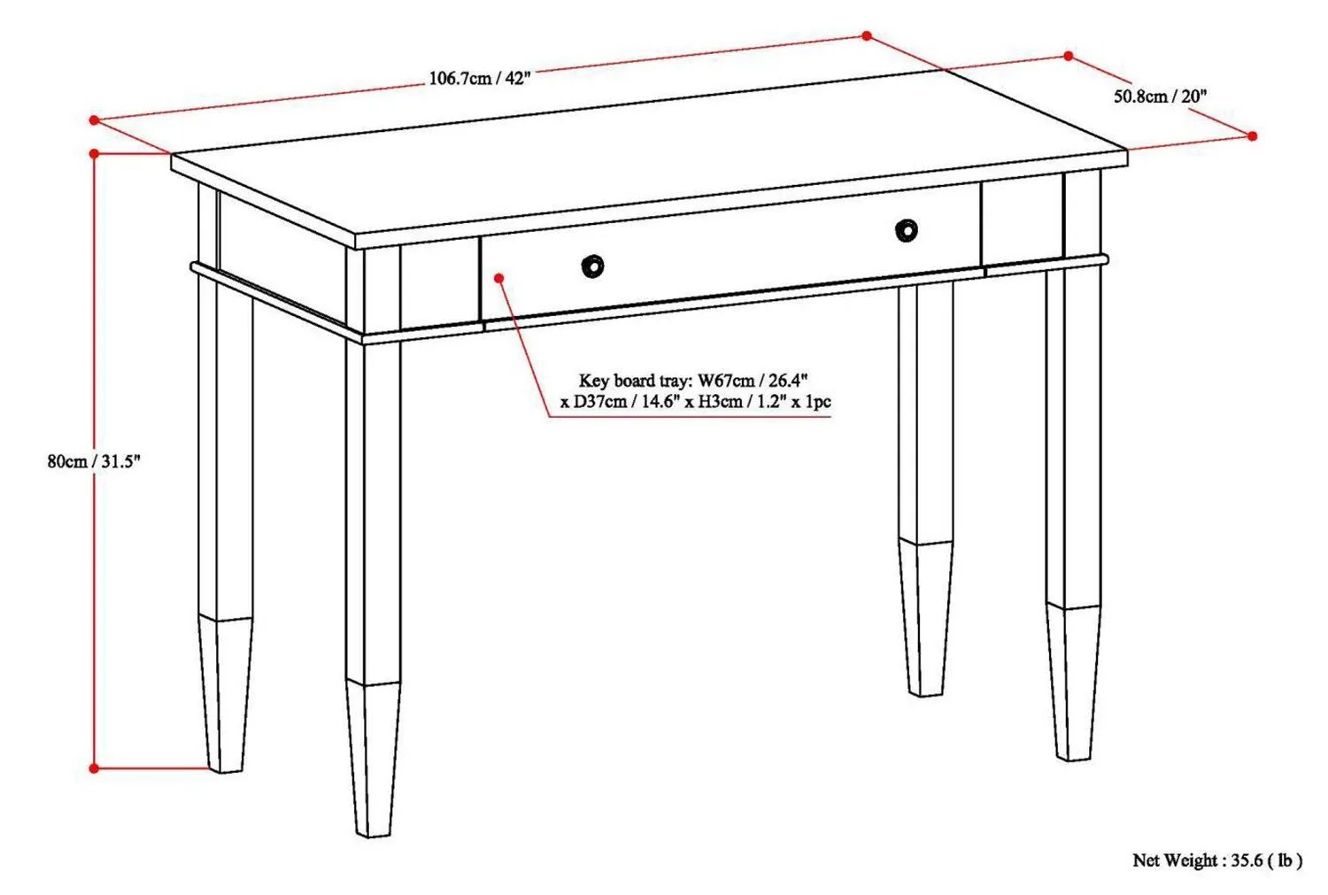 Carlton Desk