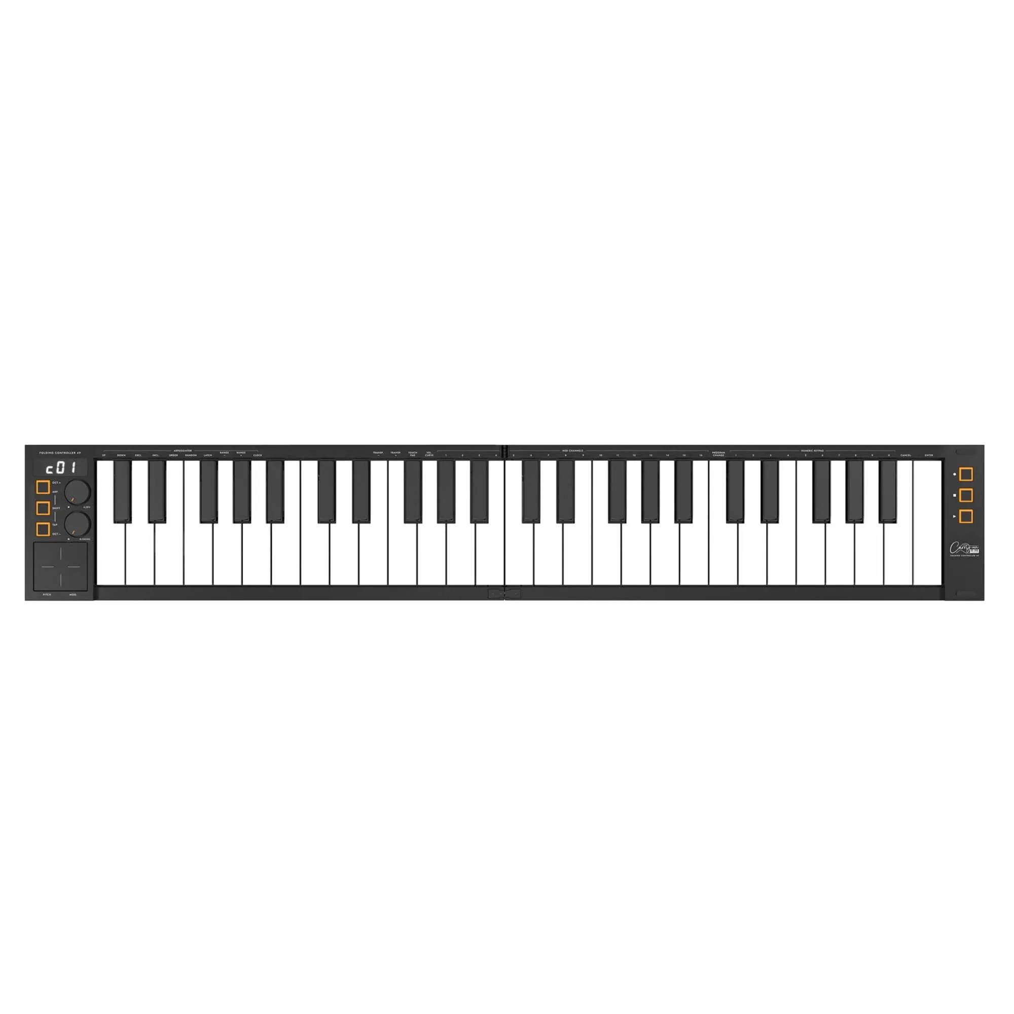 Carry-On 49 Key Folding MIDI Controller