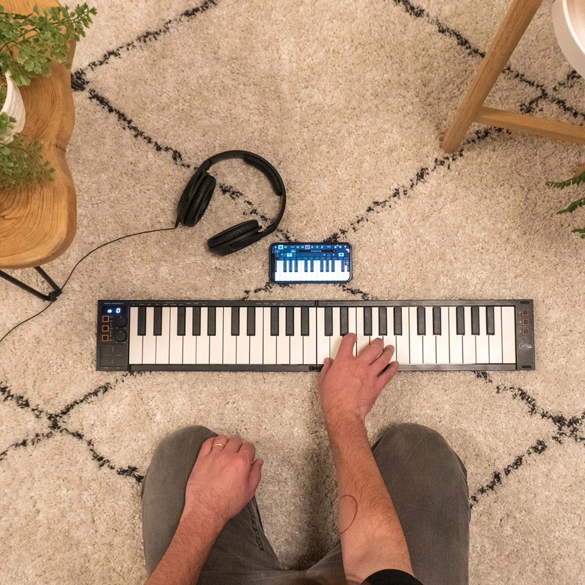 Carry-On 49 Key Folding MIDI Controller