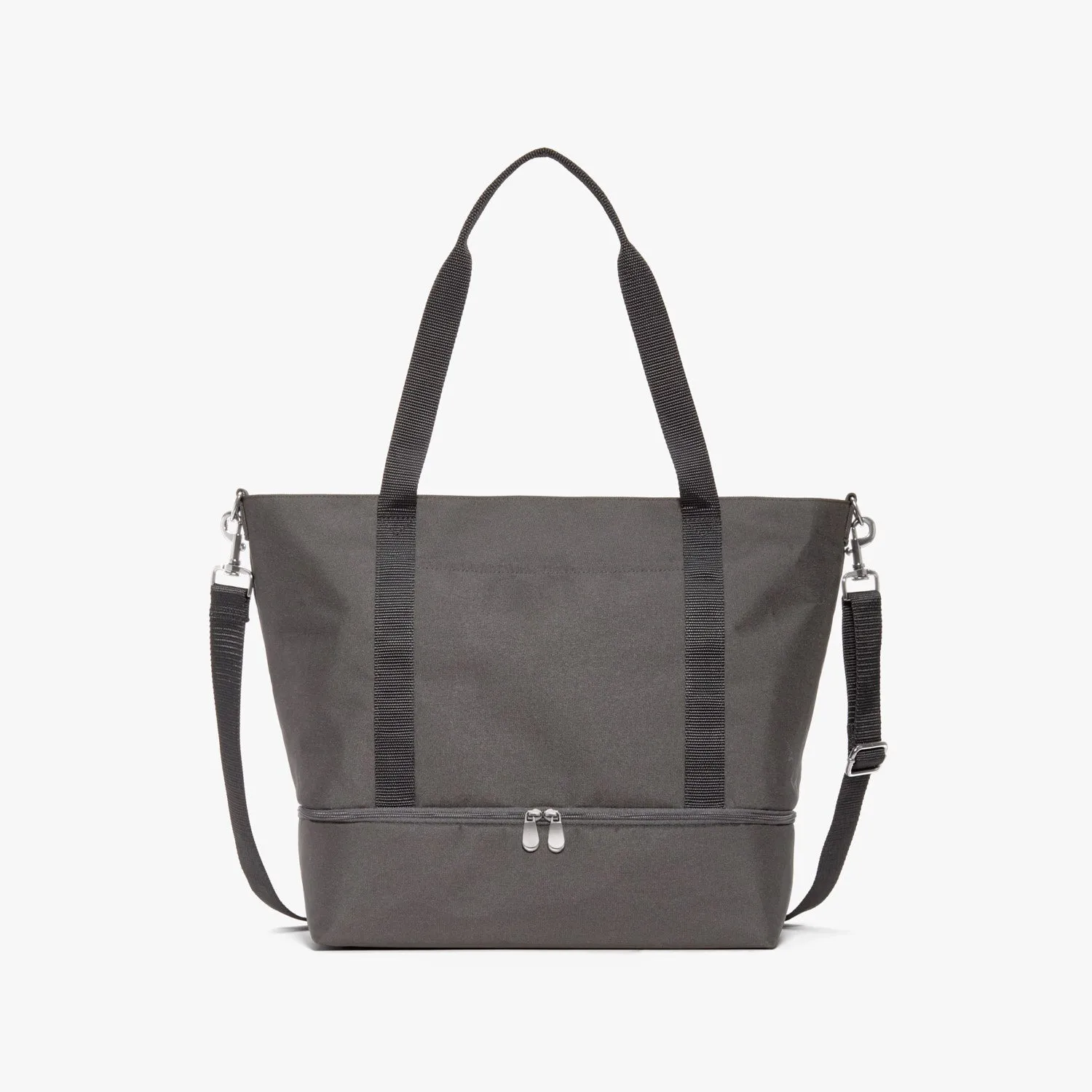 Catalina Deluxe Tote - 600D Recycled Poly - Grey