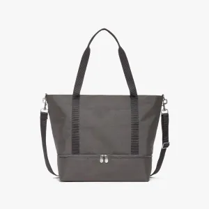 Catalina Deluxe Tote - 600D Recycled Poly - Grey