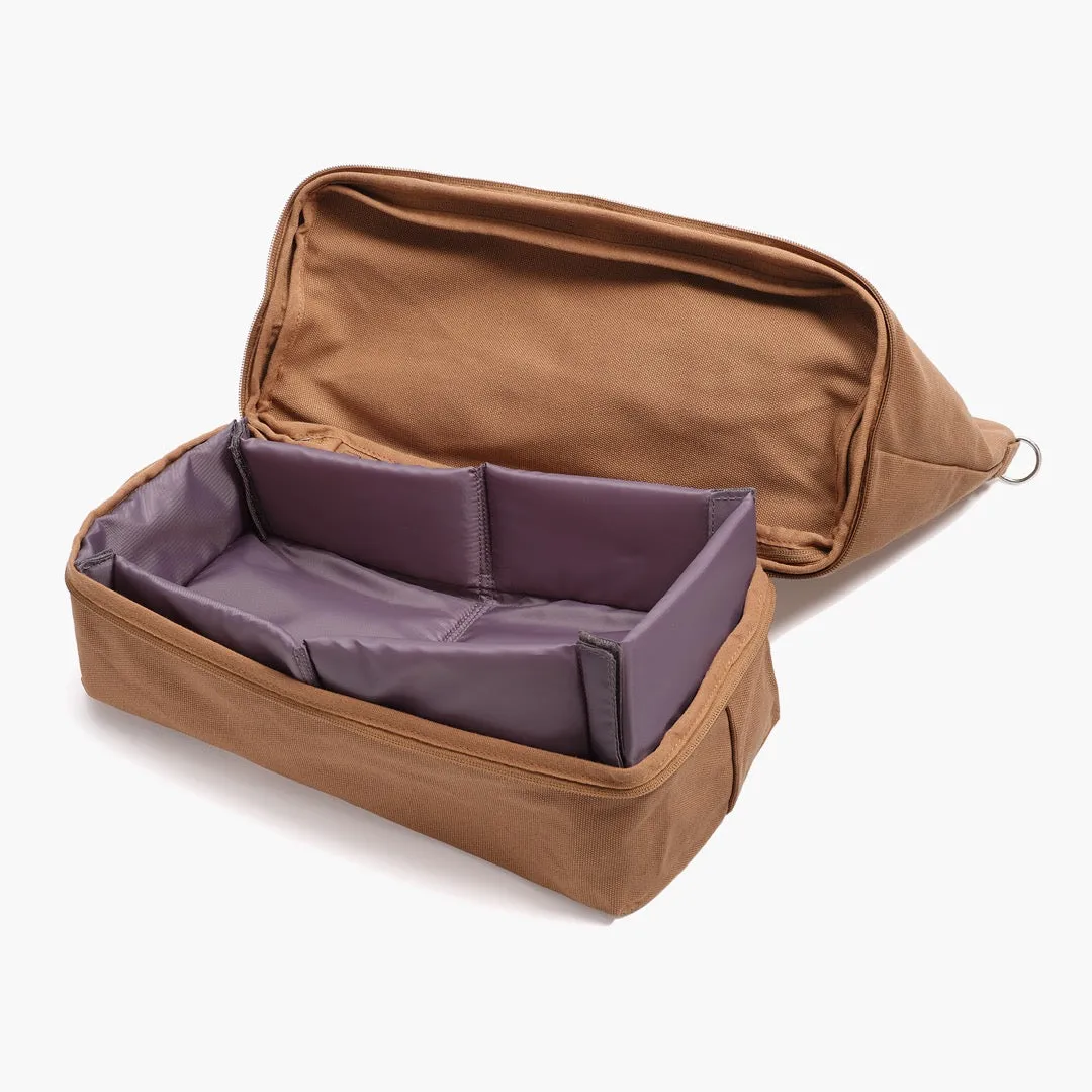 Catalina Deluxe Tote - Eco Friendly Canvas - Golden Brown