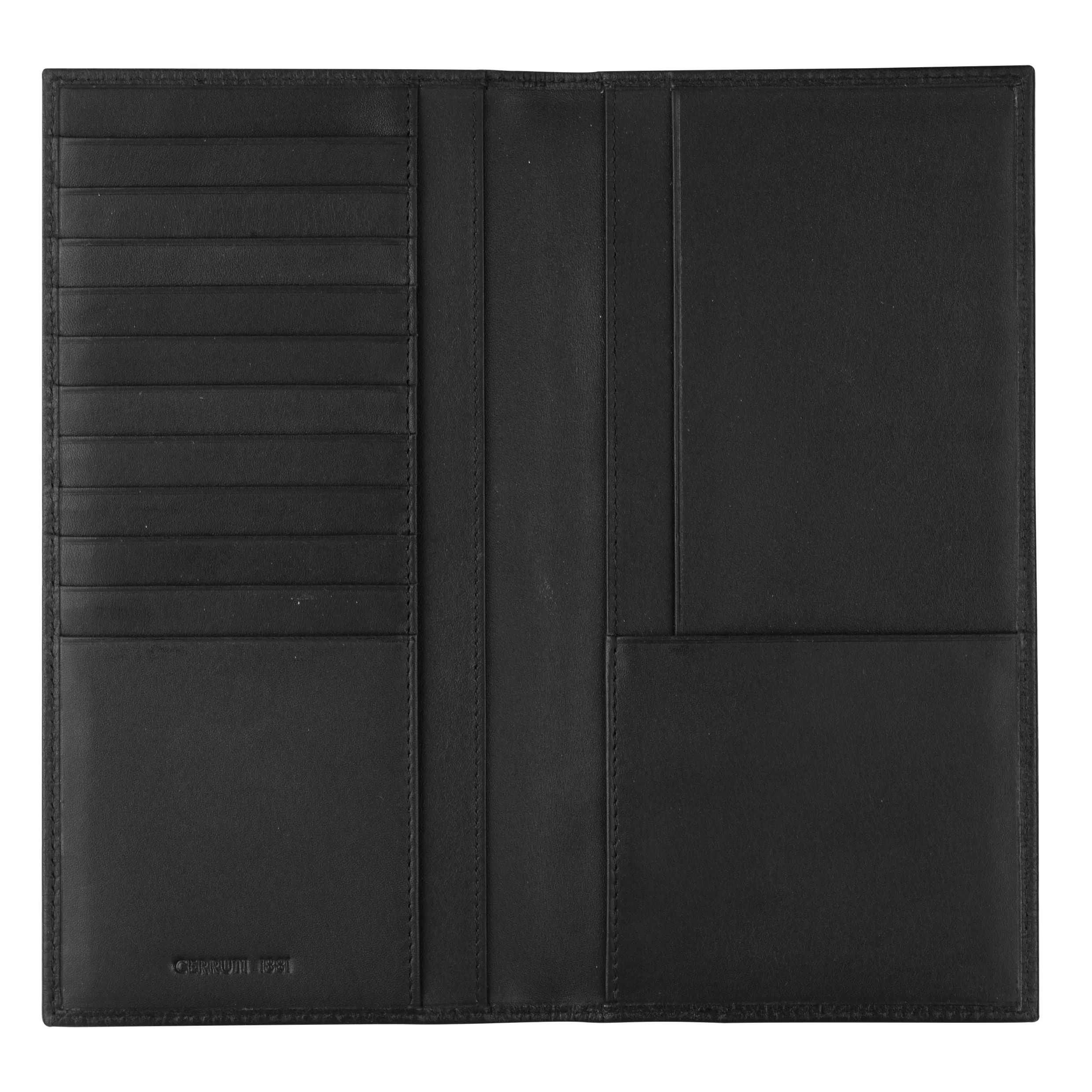 CERRUTI 1881 NLT012A-Travel wallet Irving Black