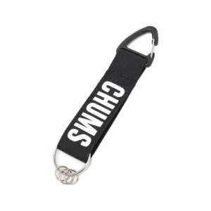Chums Recycled Chums Keychain, Black