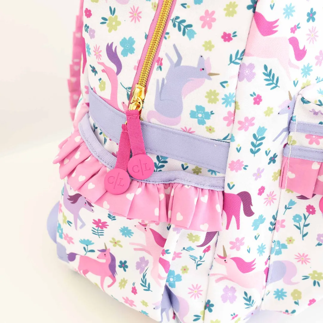CL Toddler Ruffle Backpack | Magical Meadow