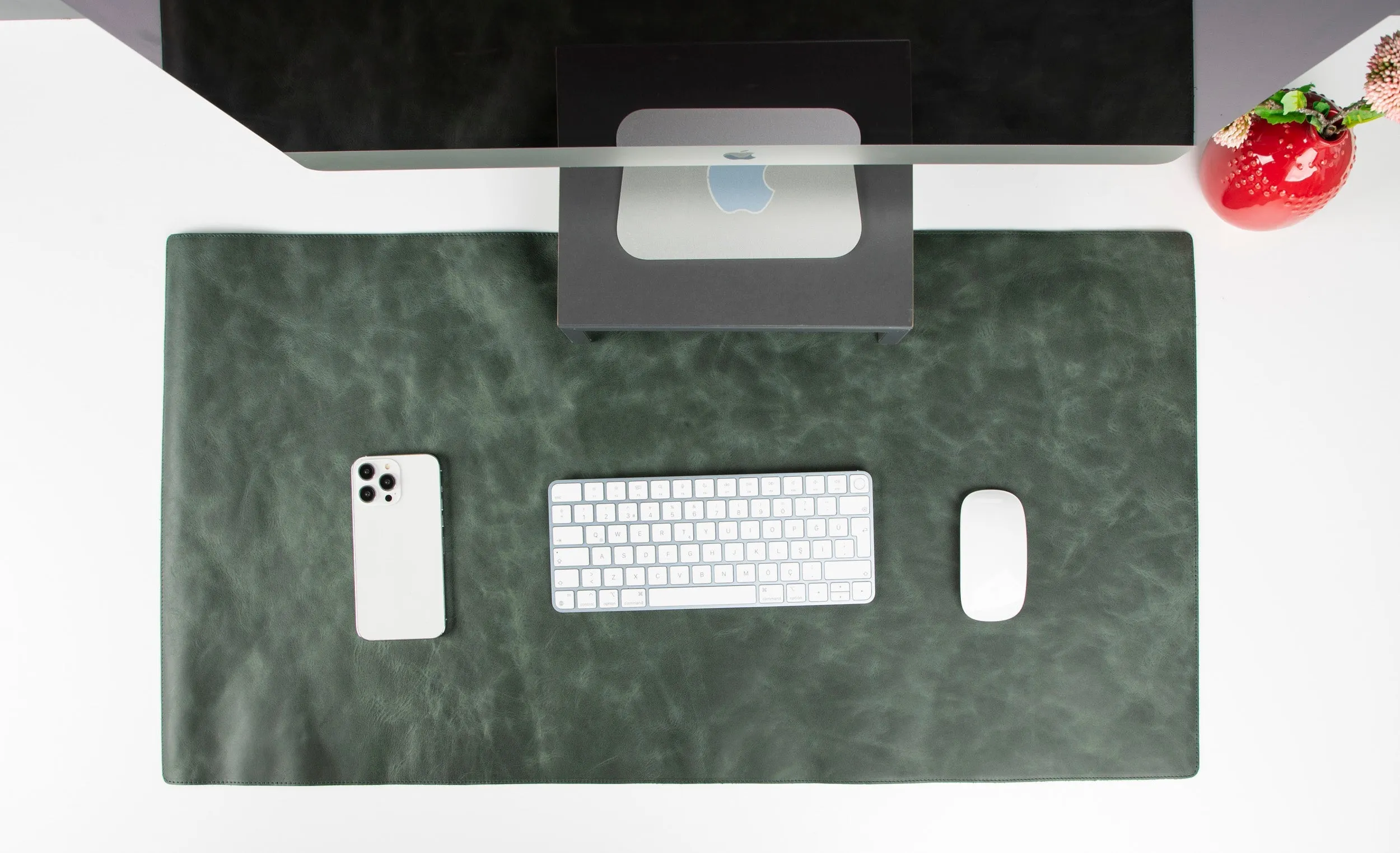 Customizable Genuine Leather Desk Mat