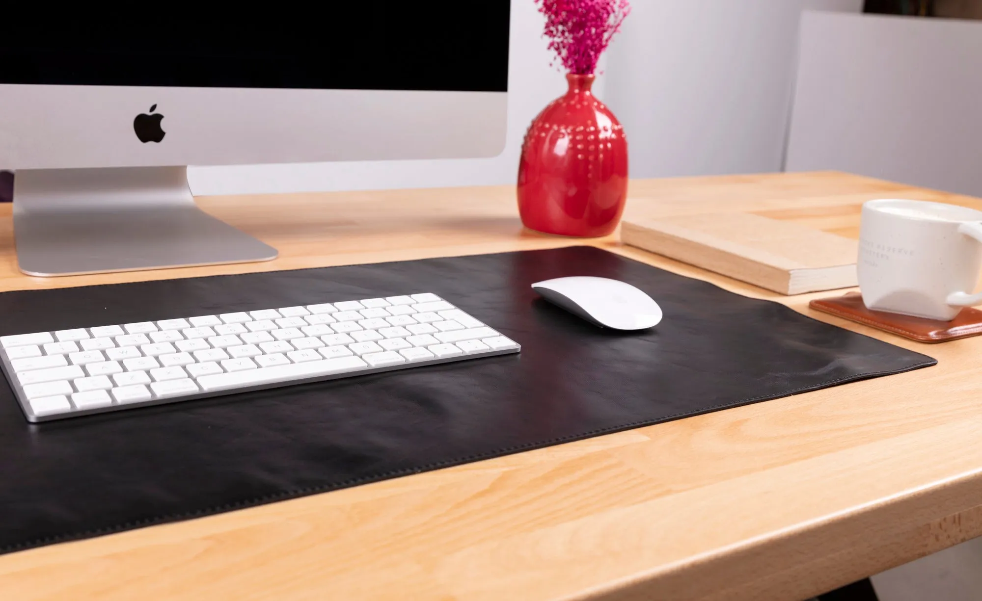 Customizable Genuine Leather Desk Mat