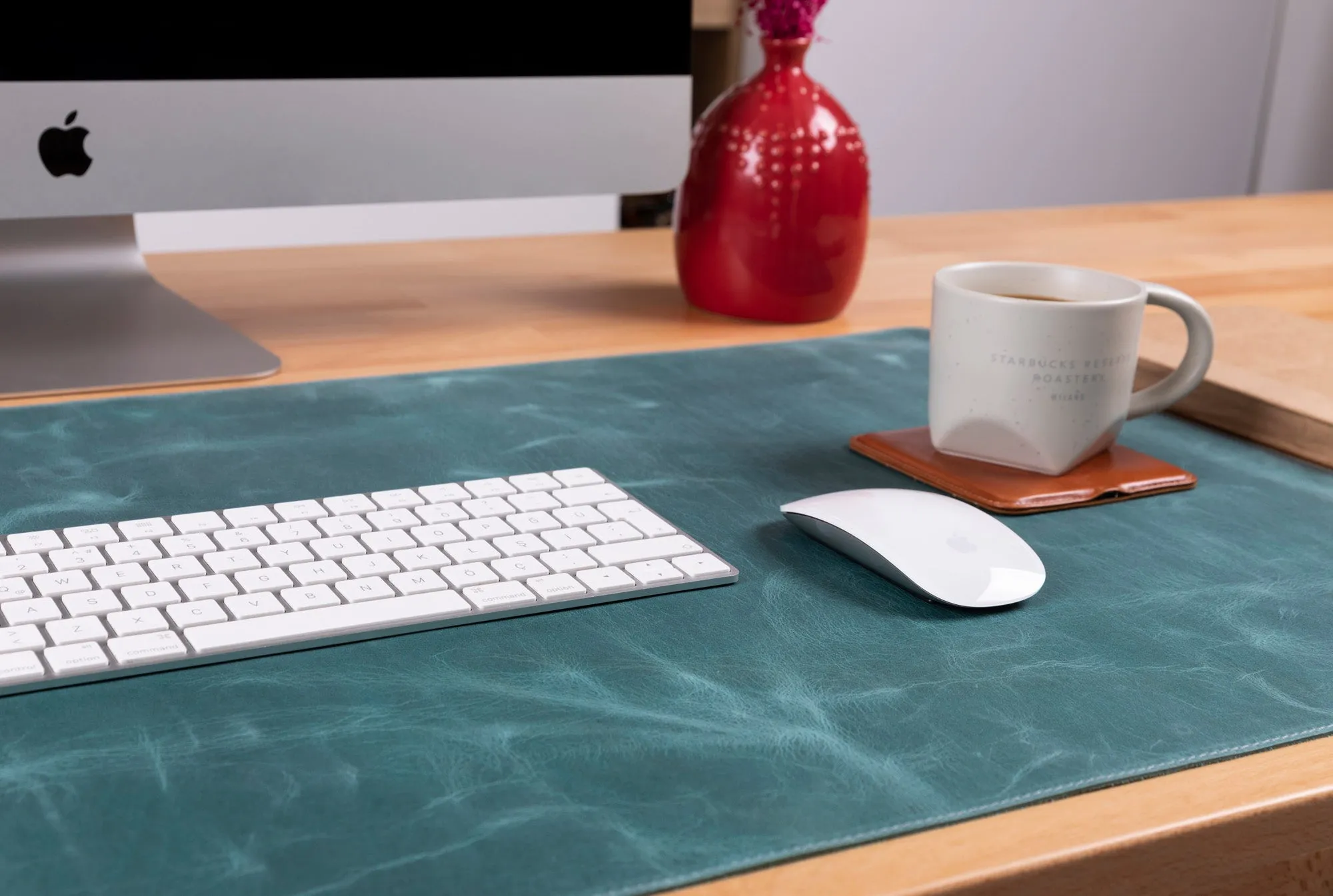 Customizable Genuine Leather Desk Mat