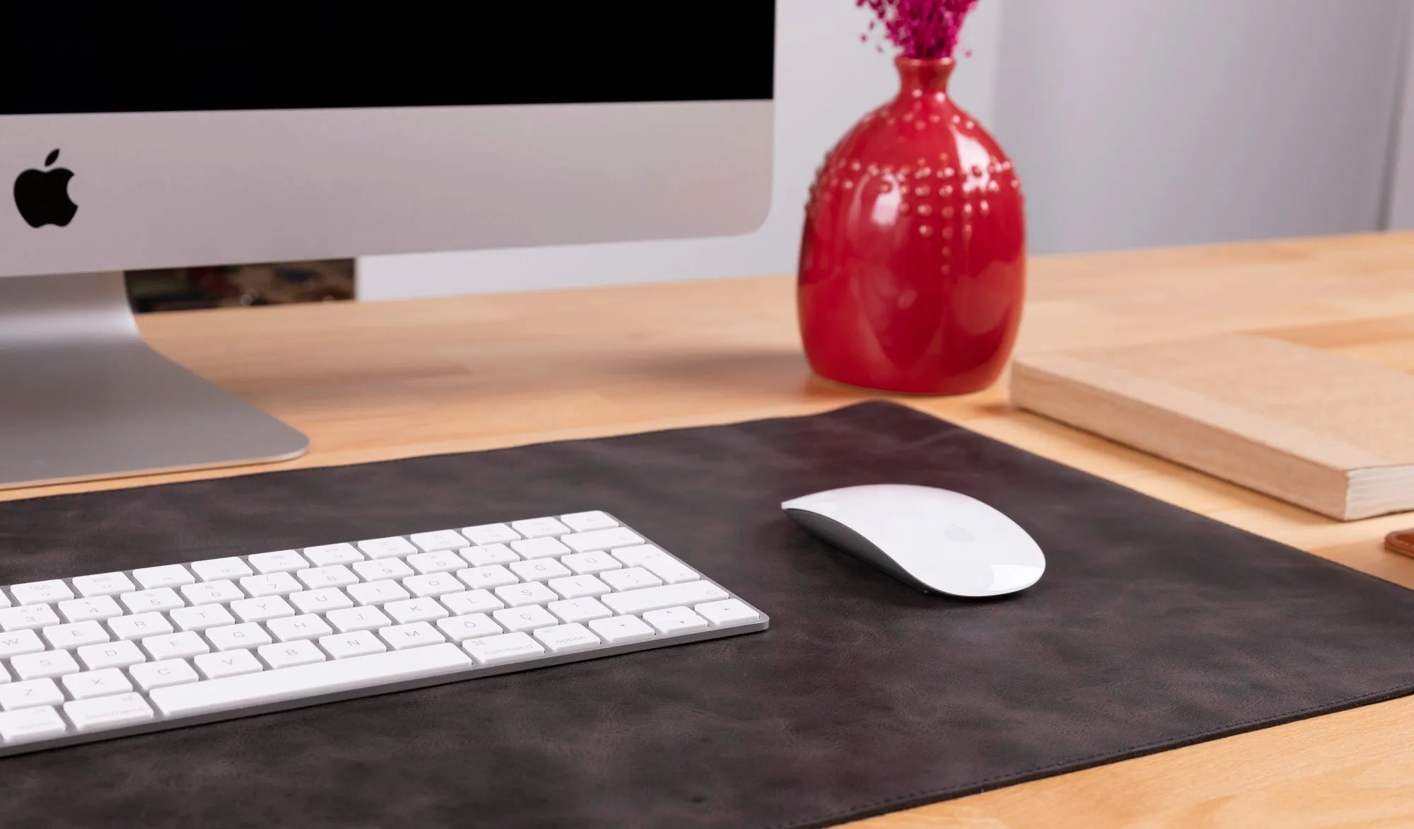 Customizable Genuine Leather Desk Mat