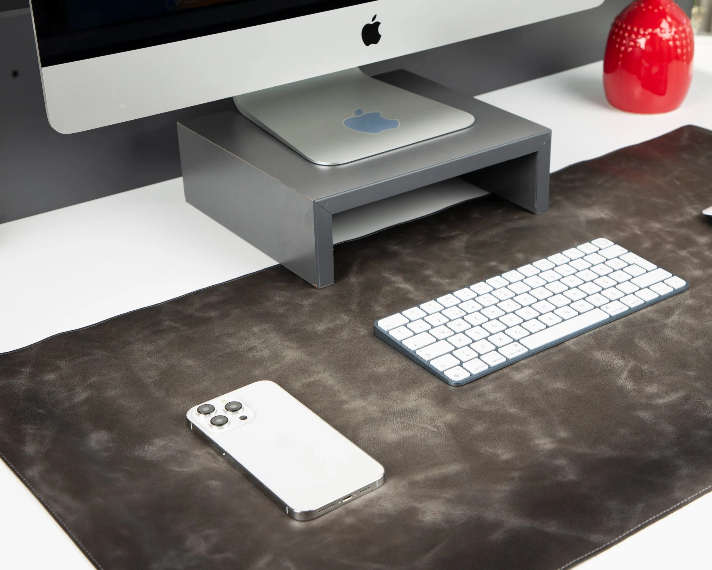 Customizable Genuine Leather Desk Mat