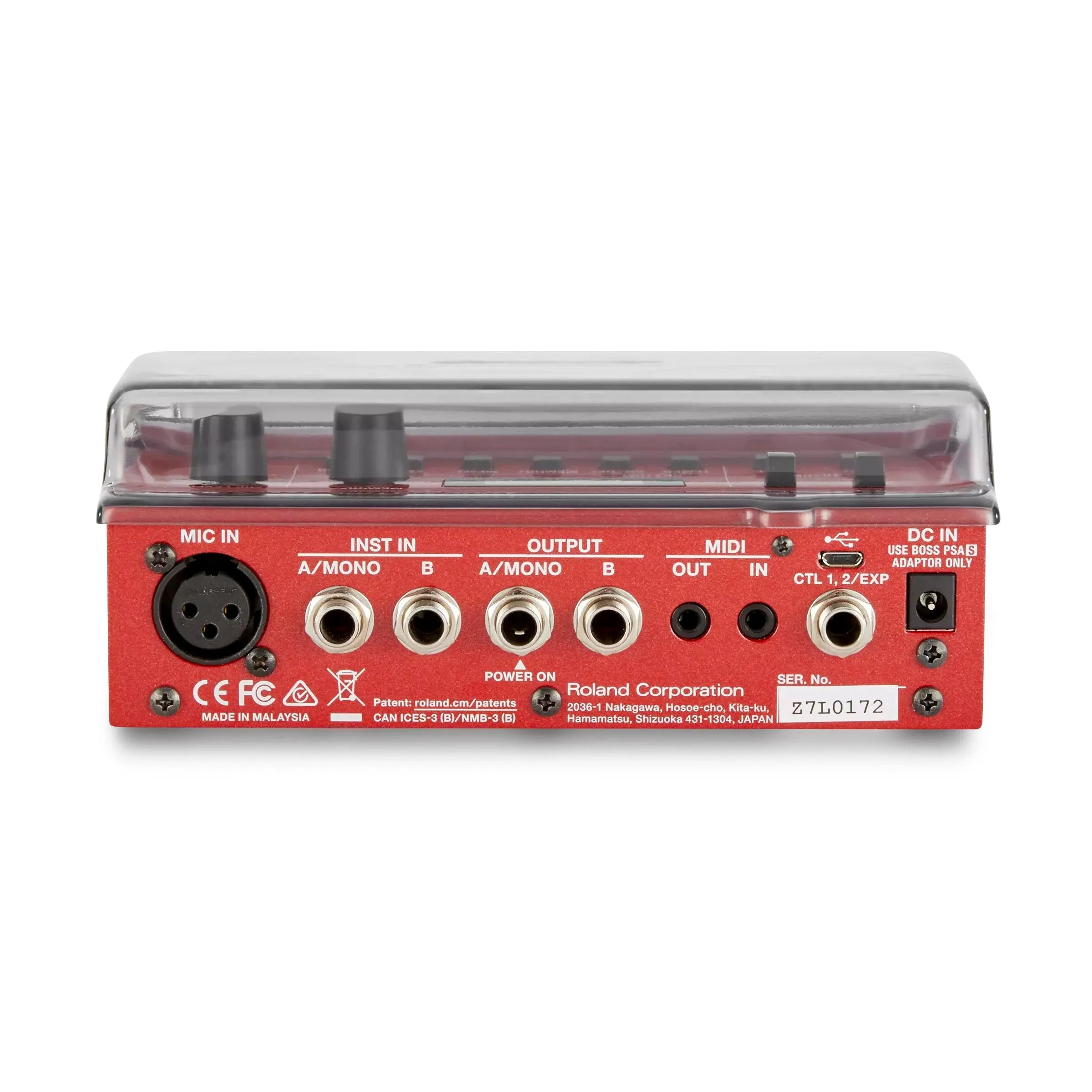 Decksaver DS-PC-BOSS500 Cover For Boss 500 Series
