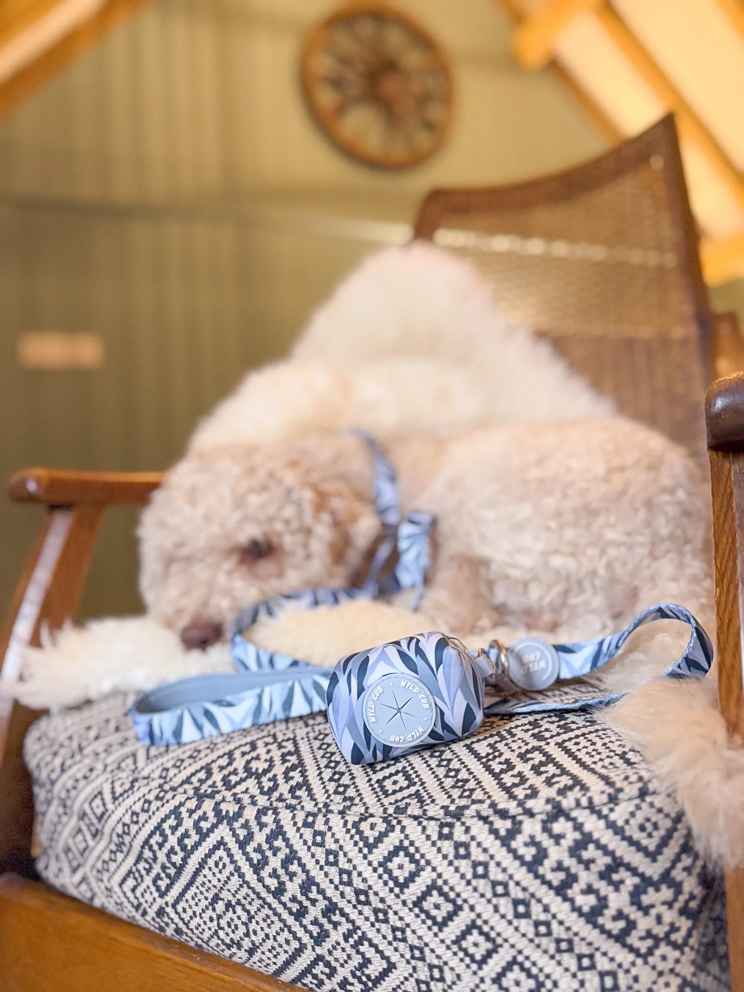 Dog Poop Bag Holder: Kew Celeste