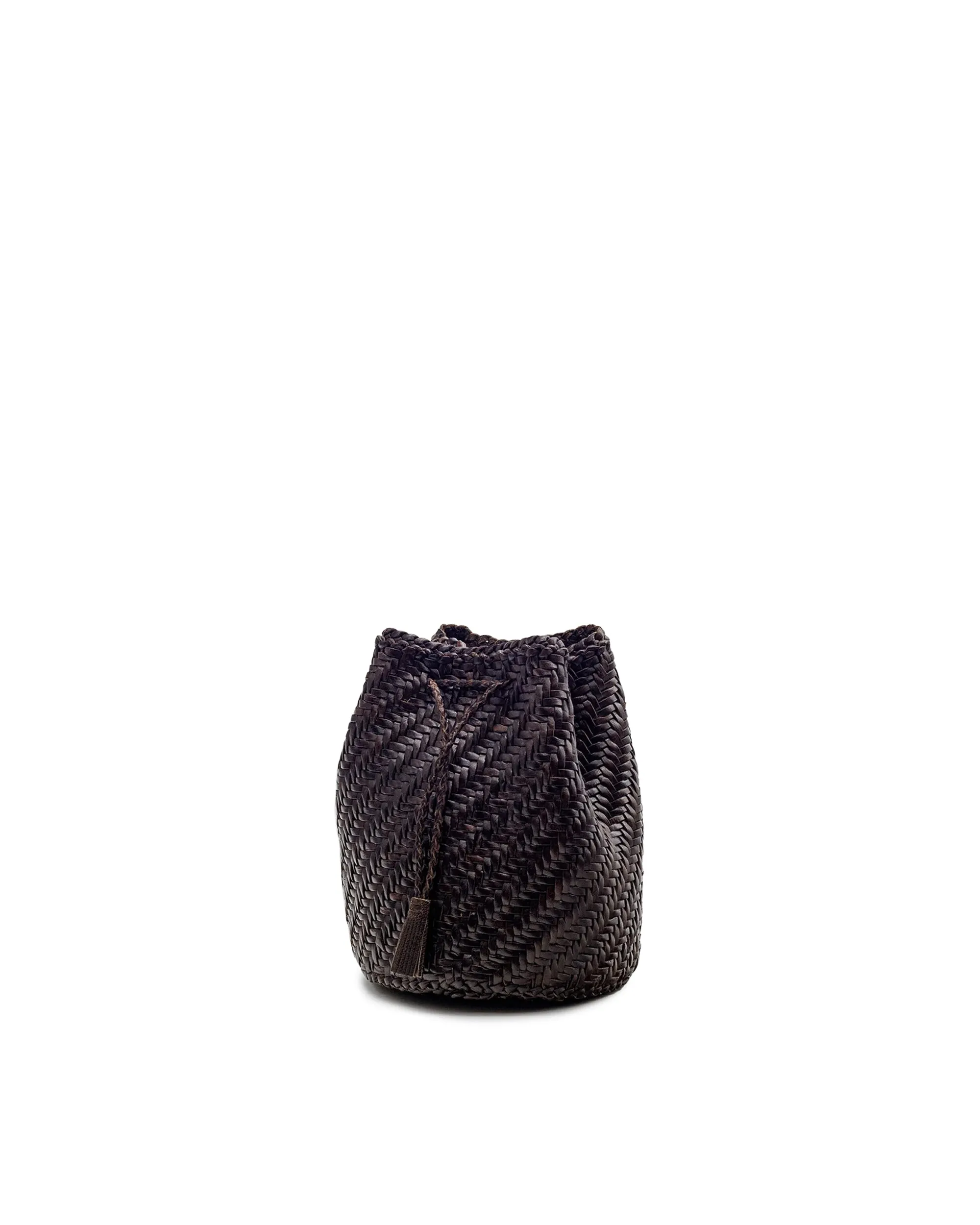 Dragon Diffusion Borsa A Tracolla Pompom Double Jump Dark Brown