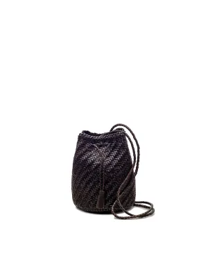 Dragon Diffusion Borsa A Tracolla Pompom Double Jump Dark Brown