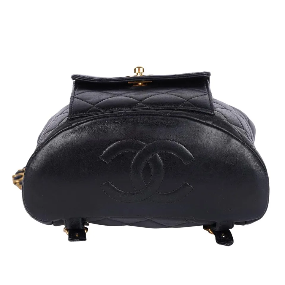 Duma Quilted Lambskin Leather Backpack